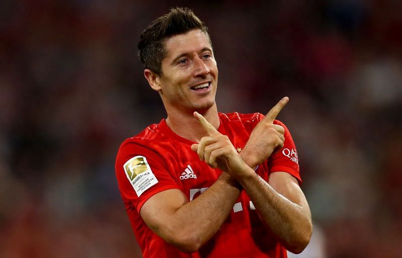 Lewandowski has netted 22 times this season and is Bundesliga's top scorer